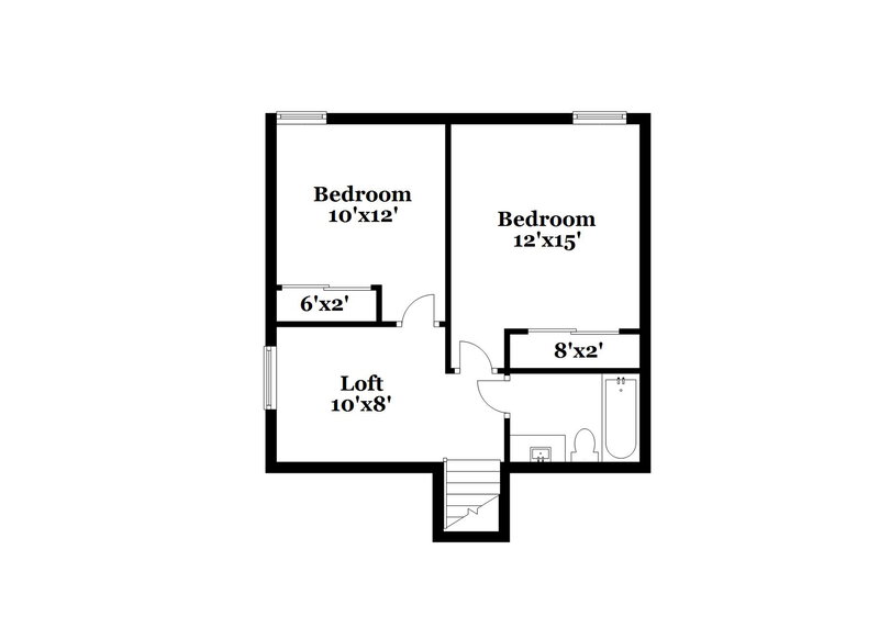 2,620/Mo, 1332 Overlook Dr Lewisville, TX 75067 Floor Plan View 2