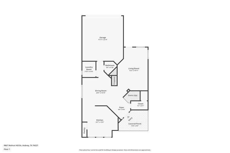 0/Mo, 9867 Walnut Hill Dr Providence Village, TX 76227 Floor Plan View