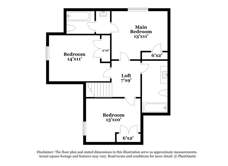 2,275/Mo, 8401 Timberbrook Ln Dallas, TX 75249 Floor Plan View 2