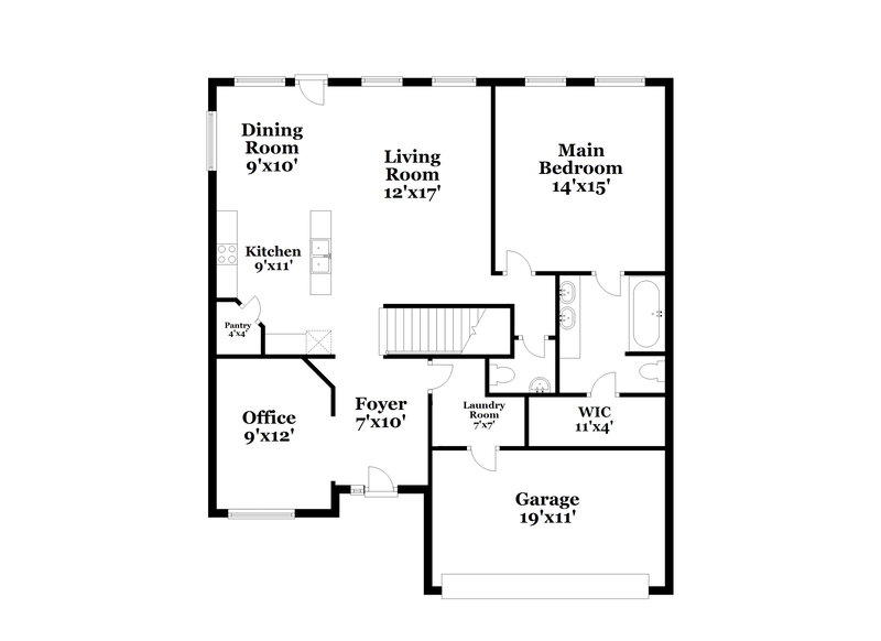 2,585/Mo, 8300 Sambar Deer Dr Fort Worth, TX 76179 Floor Plan View