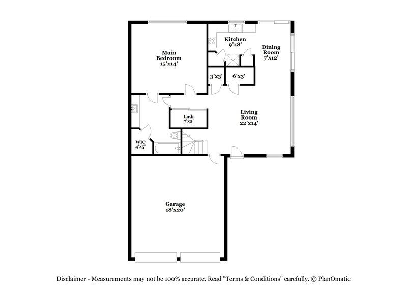 2,205/Mo, 6746 Poppy Dr Fort Worth, TX 76137 Floor Plan View