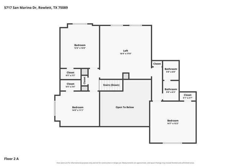 0/Mo, 5717 San Marino Dr Rowlett, TX 75089 Floor Plan View 2
