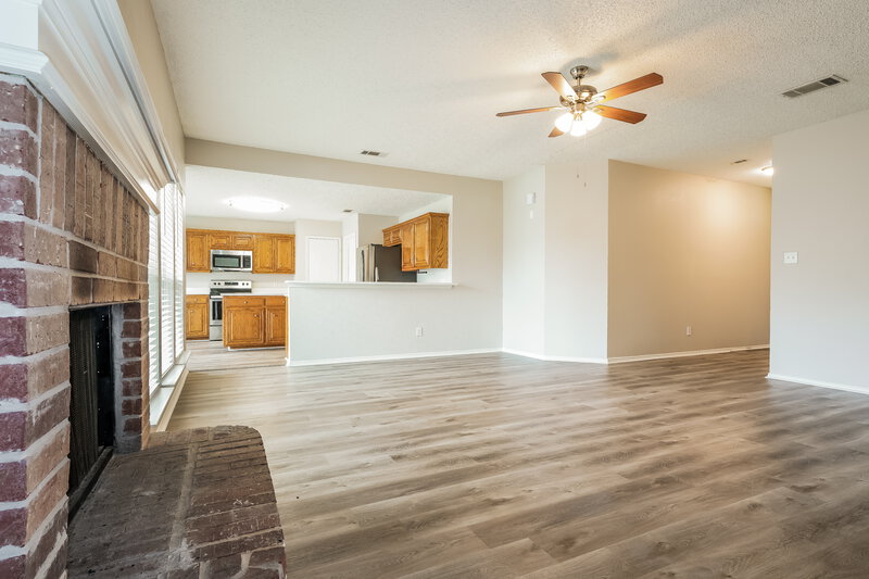 2,370/Mo, 3613 Princess Victoria Ct Fort Worth, TX 76137 Living Room View 2