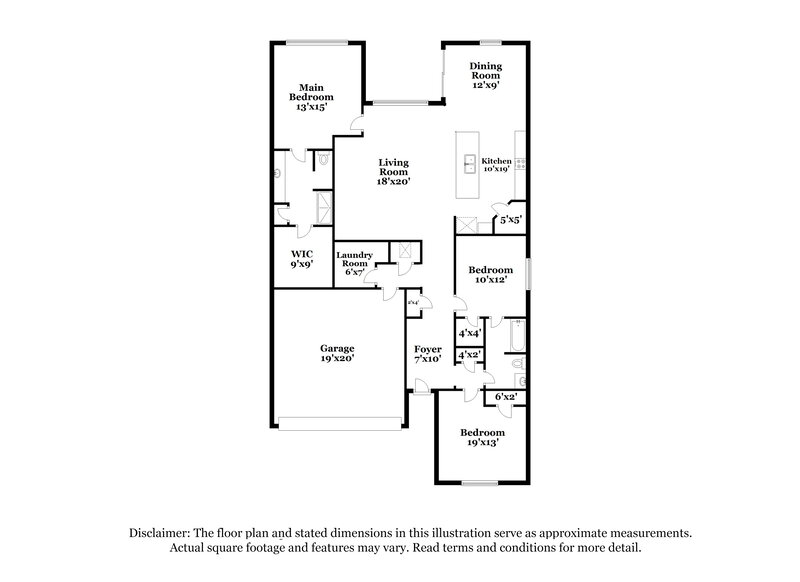 0/Mo, 429 Waterline Dr Crowley, TX 76036 Floor Plan View