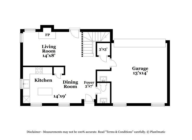 2,435/Mo, 1506 Rancho Dr Mesquite, TX 75149 Floor Plan View