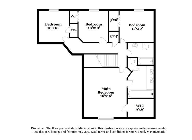 2,490/Mo, 8701 Elbe Trail Fort Worth, TX 76118 Floor Plan View 2