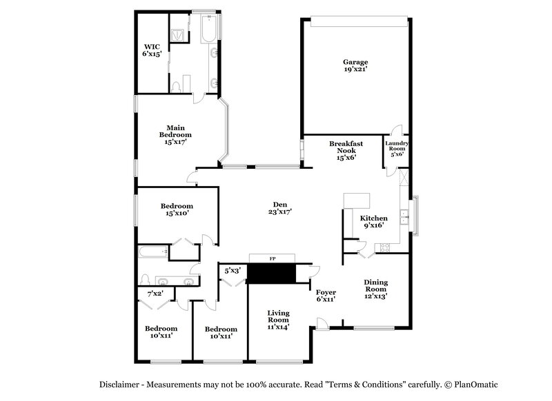 2,790/Mo, 2407 Springfield Dr Mesquite, TX 75181 Floor Plan View