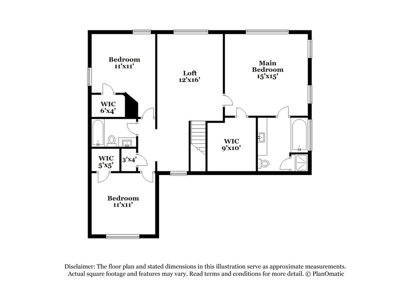 2,655/Mo, 7502 Marsland Ln Arlington, TX 76001 Floor Plan View 2