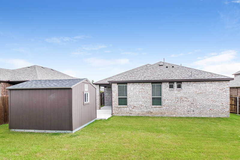 2,915/Mo, 2704 Empire St Denton, TX 76209 Rear View