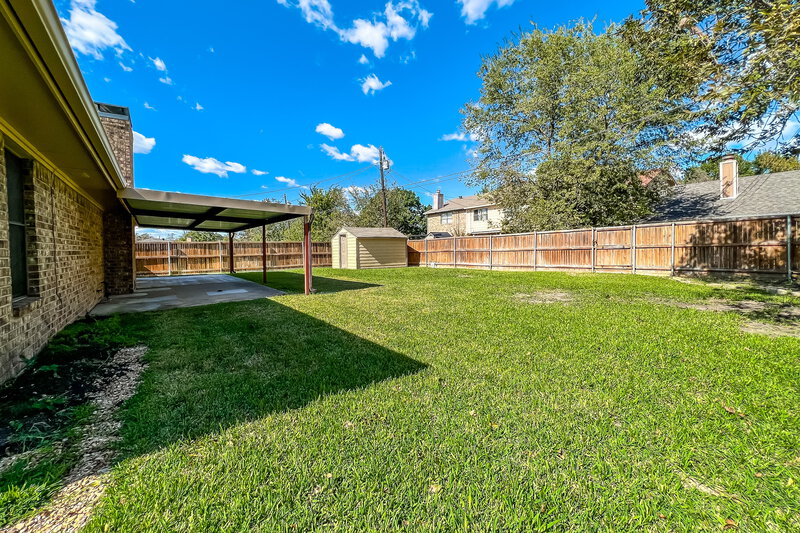 1,825/Mo, 302 Memorial Dr Wylie, TX 75098 Rear View
