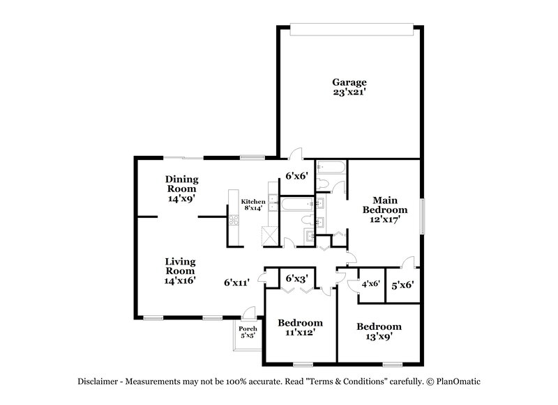2,610/Mo, 1112 Cherokee Trail Plano, TX 75023 Floor Plan View