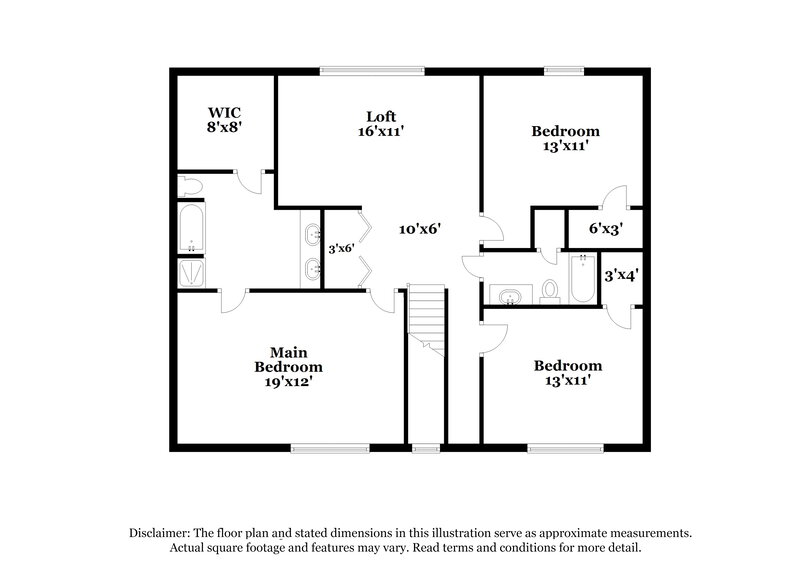 2,560/Mo, 608 Alcove Dr Little Elm, TX 75068 Floor Plan View 2