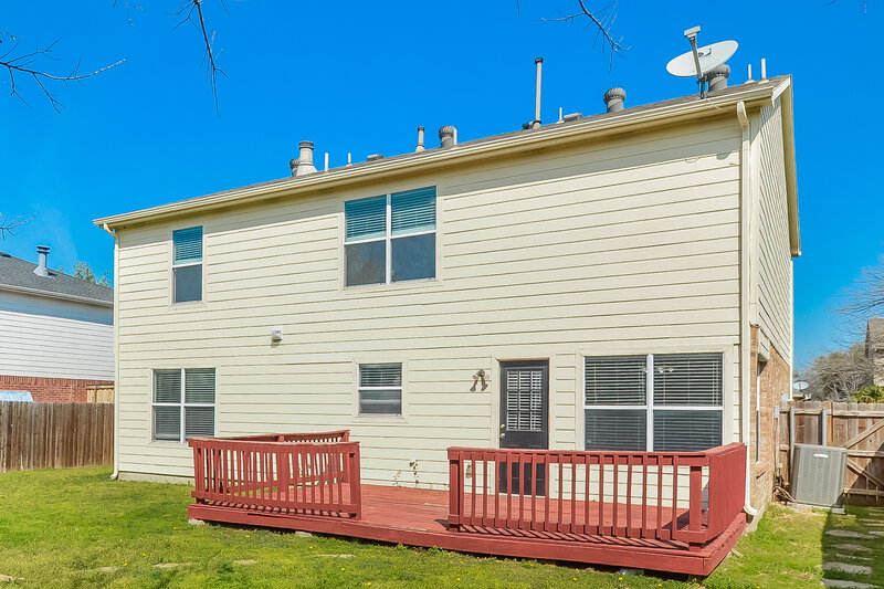 2,560/Mo, 608 Alcove Dr Little Elm, TX 75068 Rear View