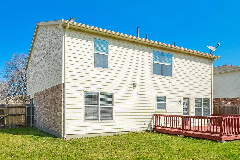 2,560/Mo, 608 Alcove Dr Little Elm, TX 75068 Rear View 2