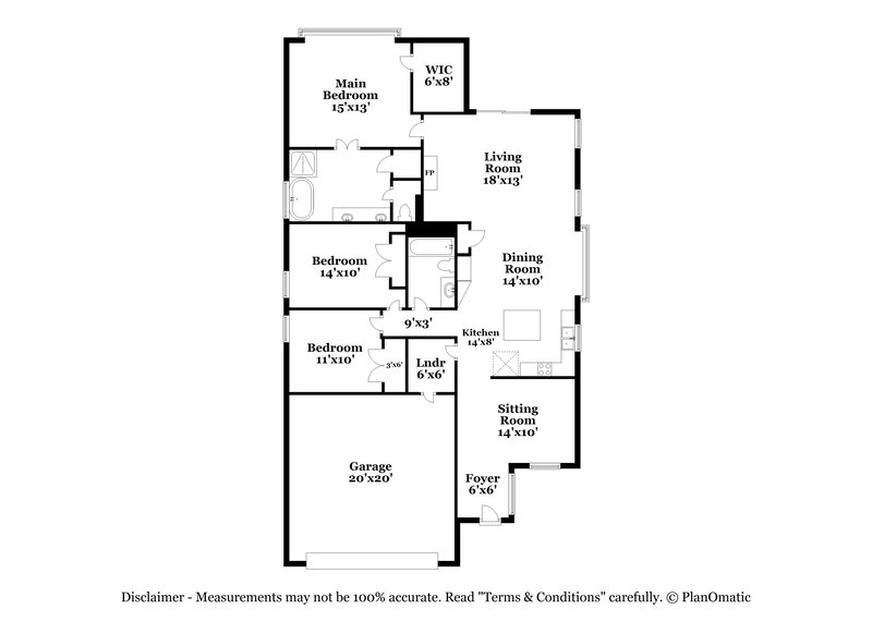 2,005/Mo, 10856 Hawks Landing Rd Haslet, TX 76052 Floor Plan View