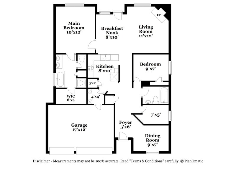 2,520/Mo, 3019 Maverick Dr Heath, TX 75126 Floor Plan View