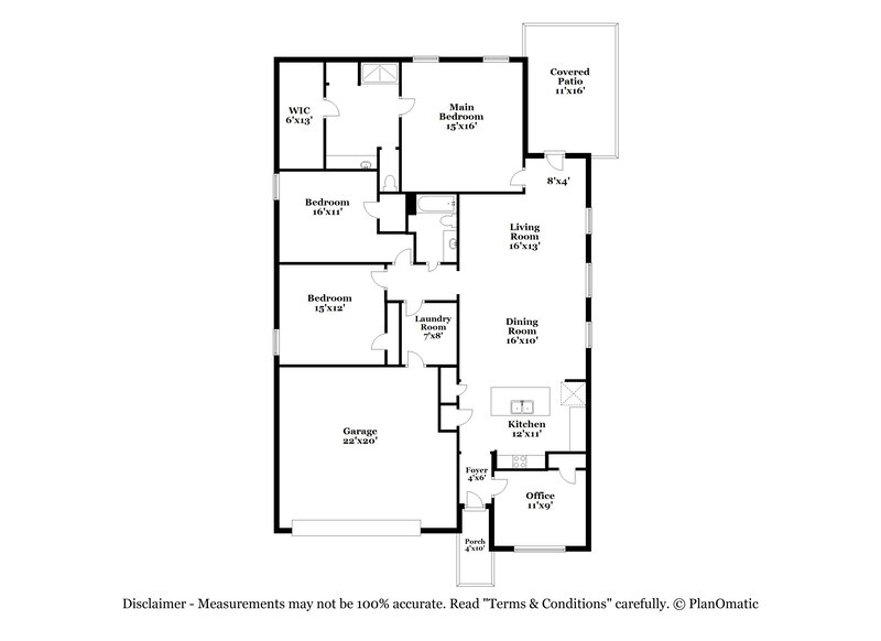 2,305/Mo, 3313 Belford St Anna, TX 75409 Floor Plan View