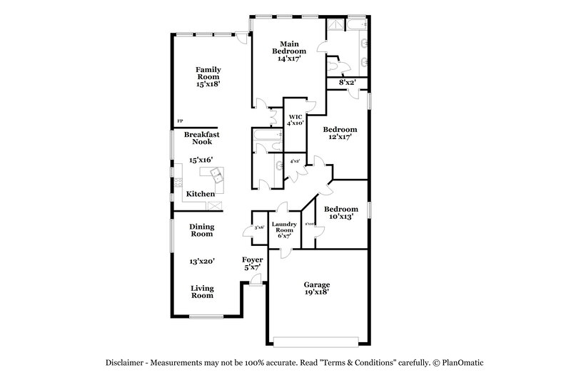 2,395/Mo, 10201 Jessica St Fort Worth, TX 76244 Floor Plan View