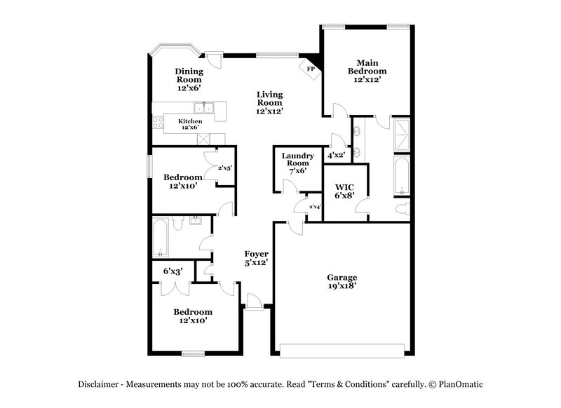 3,110/Mo, 10849 Braemoor Dr Haslet, TX 76052 Floor Plan View