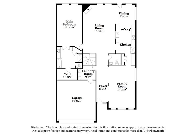 2,445/Mo, 6340 Granite Creek Dr Fort Worth, TX 76179 Floor Plan View 2