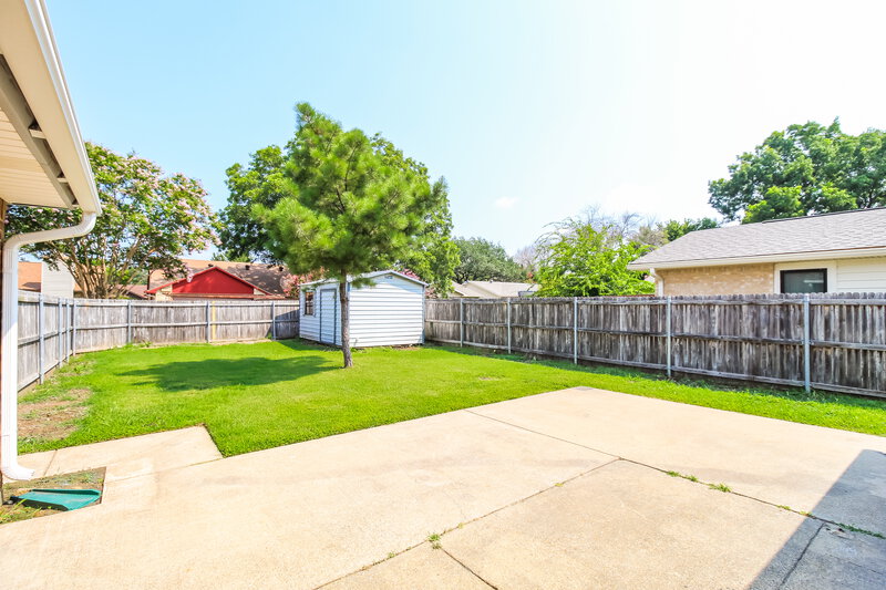 2,490/Mo, 9409 Shearer St Rowlett, TX 75088 Rear View
