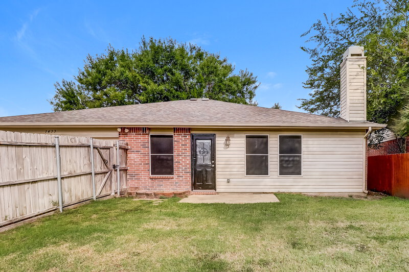 1,940/Mo, 1477 Hickory Creek Ln Rockwall, TX 75032 Rear View