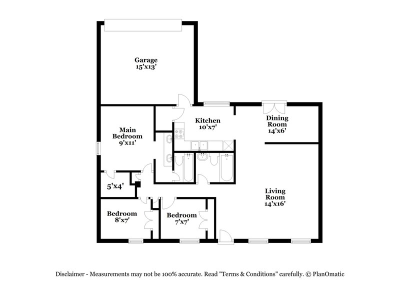 2,215/Mo, 8902 Denver Street Rowlett, TX 75088 Floor Plan View