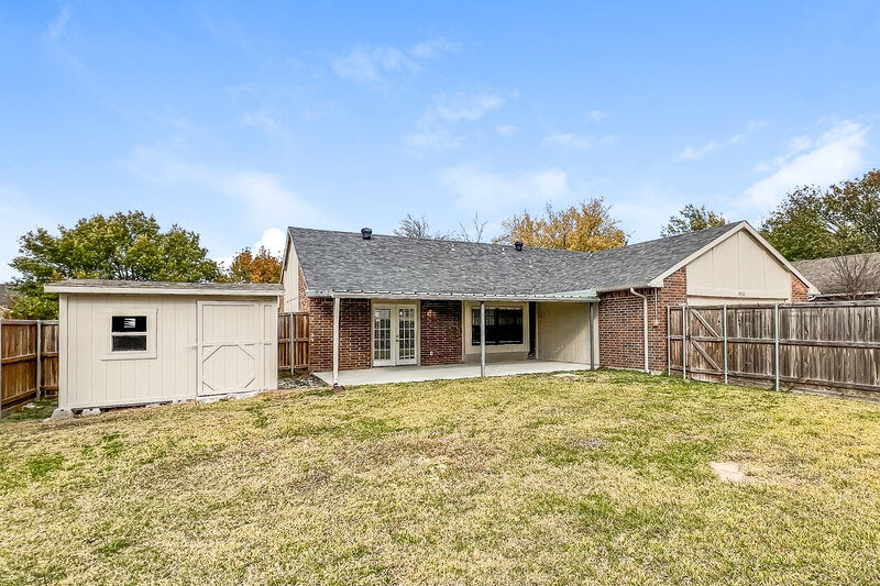 2,215/Mo, 8902 Denver Street Rowlett, TX 75088 Rear View