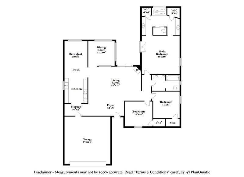 2,310/Mo, 3525 Willowbrook Dr Fort Worth, TX 76133 Floor Plan View