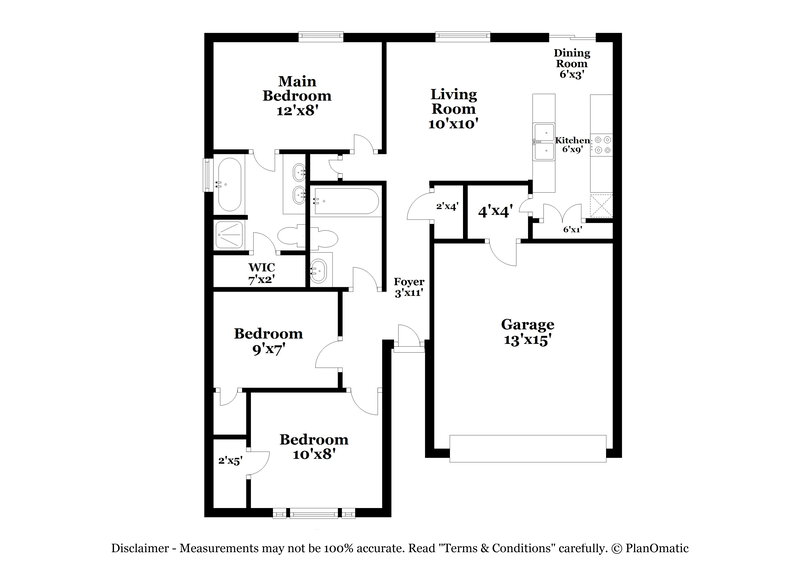 2,155/Mo, 2907 Briarbrook Dr Seagoville, TX 75159 Floor Plan View
