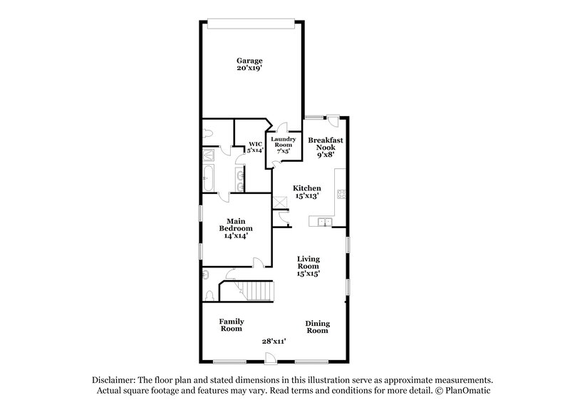 2,150/Mo, 8837 Stewart St Cross Roads, TX 76227 Floorplan View