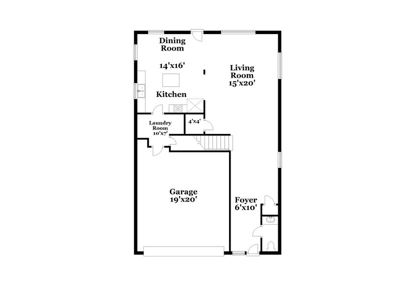 2,260/Mo, 4313 Mantis St Fort Worth, TX 76106 Floor Plan View