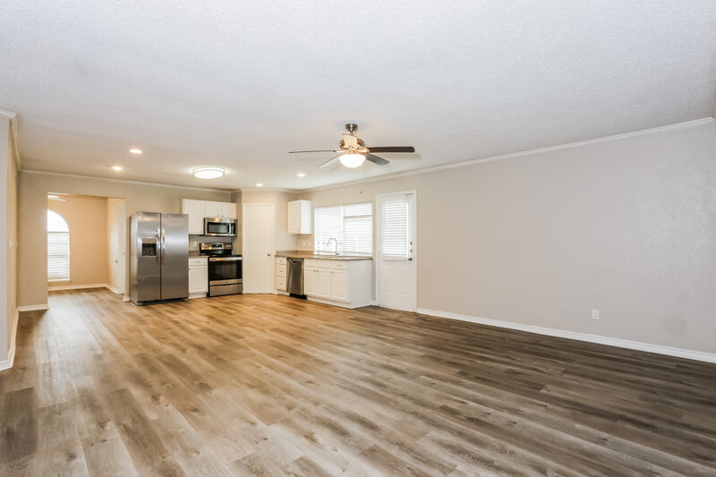 2,075/Mo, 8902 Miami Dr, Rowlett, TX 75088 Living Room View 2