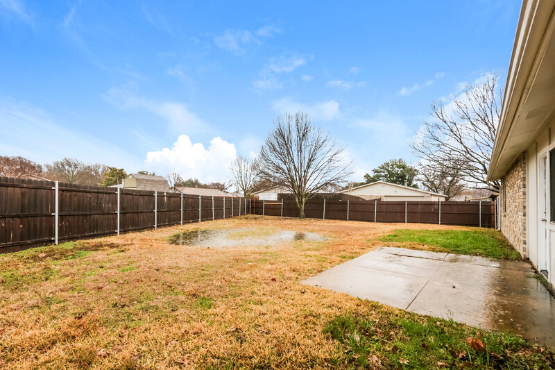 2,075/Mo, 8902 Miami Dr, Rowlett, TX 75088 Rear View