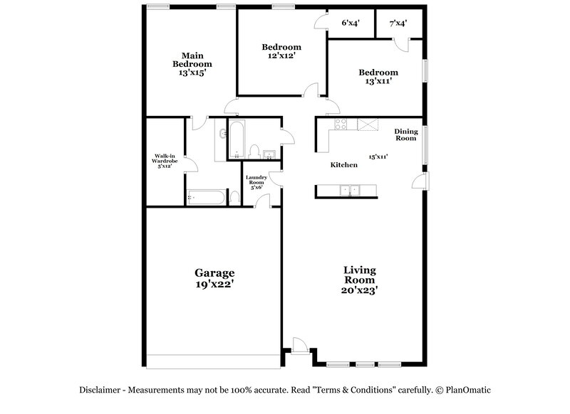 1,960/Mo, 556 Blue Haze Dr Fort Worth, TX 76108 Floor Plan View