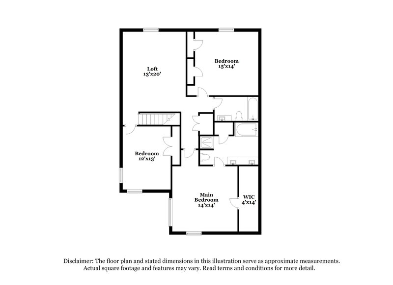 2,725/Mo, 2038 Peregrine Ct Lewisville, TX 75077 Floor Plan View 2