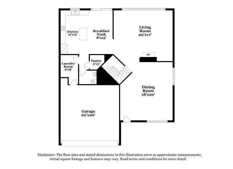 2,700/Mo, 261 Heritage Dr Crowley, TX 76036 Floor Plan View
