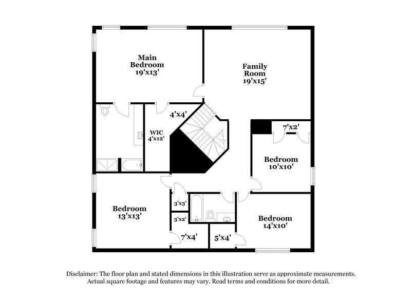 2,700/Mo, 261 Heritage Dr Crowley, TX 76036 Floor Plan View 2