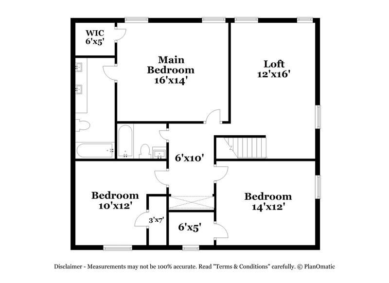2,200/Mo, 3355 Chapel Pointe Trl Fort Worth, TX 76116 Floor Plan View 2