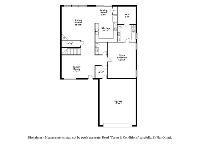 2,270/Mo, 4917 Sleepy Ridge Cir Fort Worth, TX 76133 Floor Plan View
