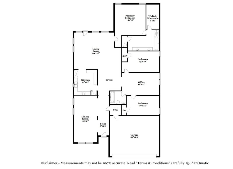 2,290/Mo, 1309 Doe Meadow Dr Burleson, TX 76028 Floor Plan View