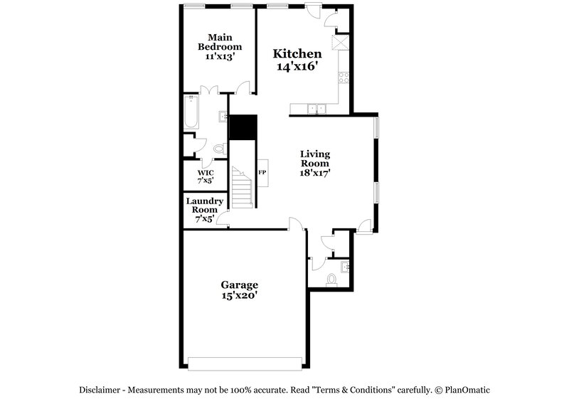 2,120/Mo, 12112 Walden Wood Dr Fort Worth, TX 76244 Floor Plan View 2