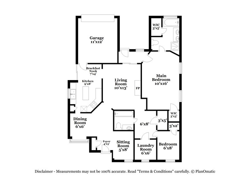 3,230/Mo, 1927 Corbett Dr Mesquite, TX 75149 Floor Plan View