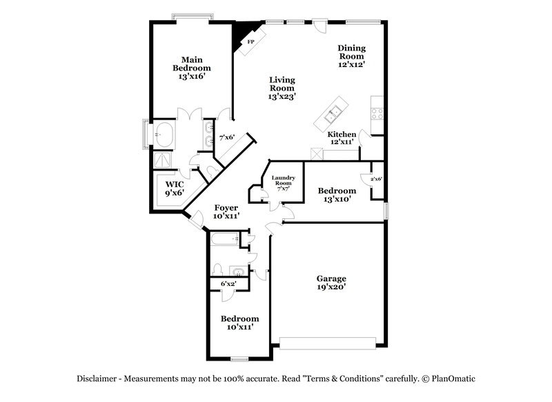 2,345/Mo, 3969 Vista Greens Dr Fort Worth, TX 76244 Floor Plan View