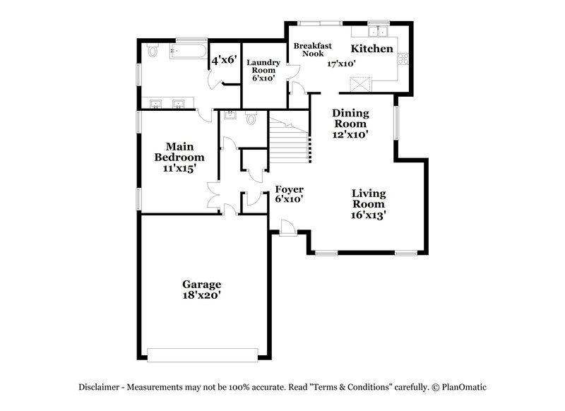3,160/Mo, 4217 Glen Hollow Cir Arlington, TX 76016 Floor Plan View