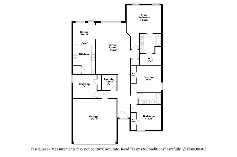 2,285/Mo, 9105 Saint Barts Rd Fort Worth, TX 76123 Floor Plan View
