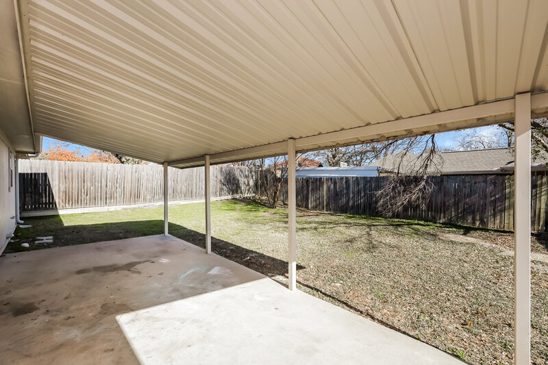 1,805/Mo, 2213 Whispering Wind St Fort Worth, TX 76108 Patio View