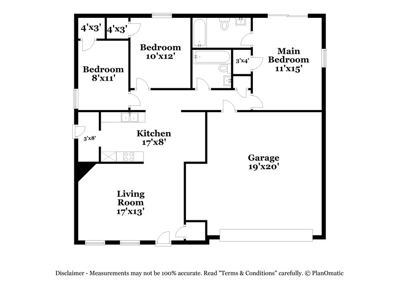 2,580/Mo, 5315 Rowcrop Dr Arlington, TX 76017 Floor Plan View