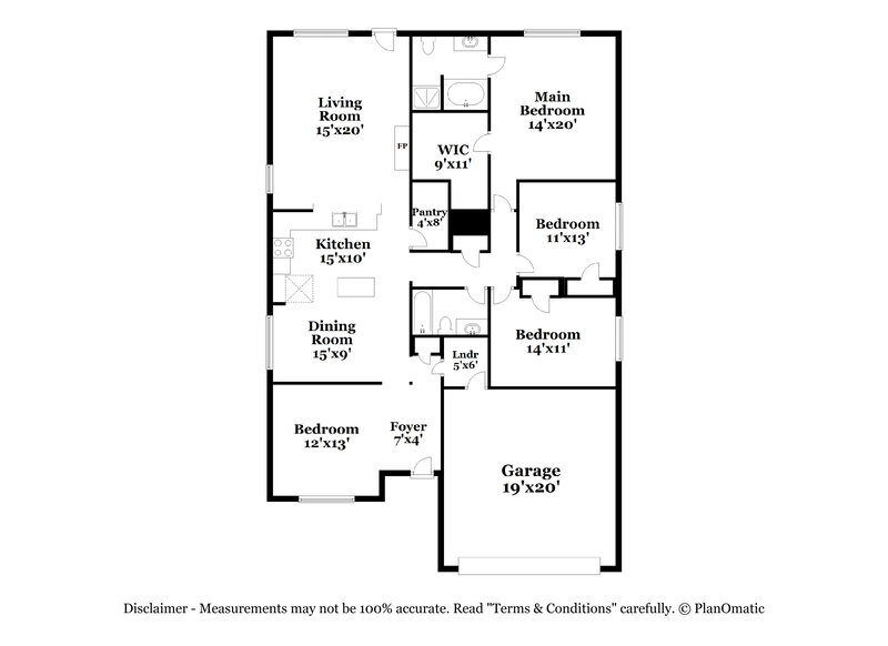 2,415/Mo, 9433 Sundial Dr Fort Worth, TX 76244 Floor Plan View