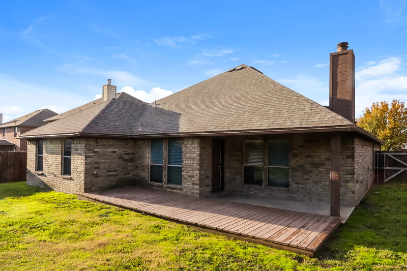 2,720/Mo, 1428 Julie St Seagoville, TX 75159 Rear View